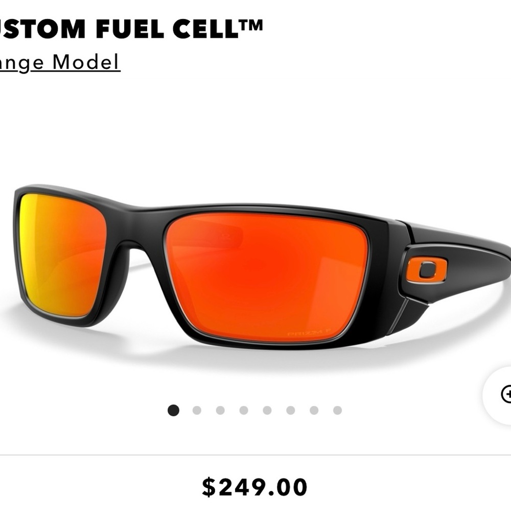 Custom Oakley Fuel Cell Sunglasses
